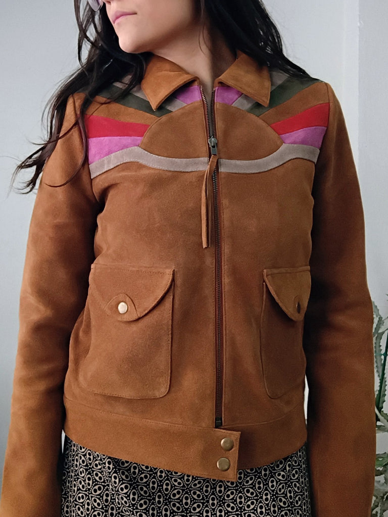 Suede Sun Leather Jacket