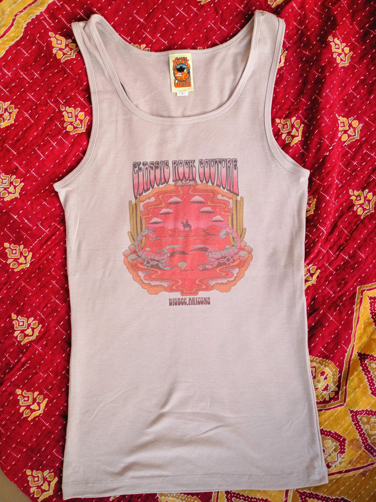 Desert Dweller Dusty Pink Ribbed Tank