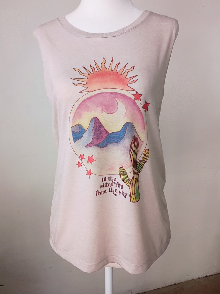 Stars Fall Muscle Tank