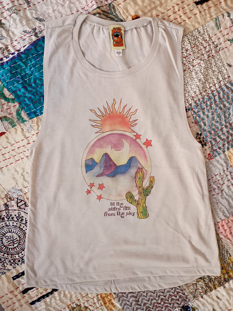 Stars Fall Muscle Tank