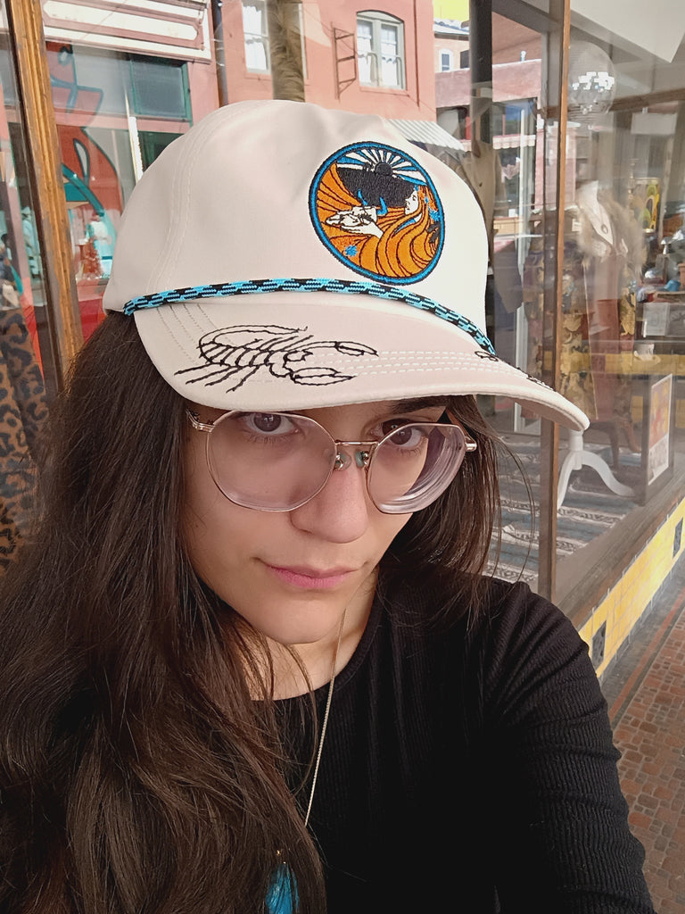 Desert Child Embriodered Canvas Hat