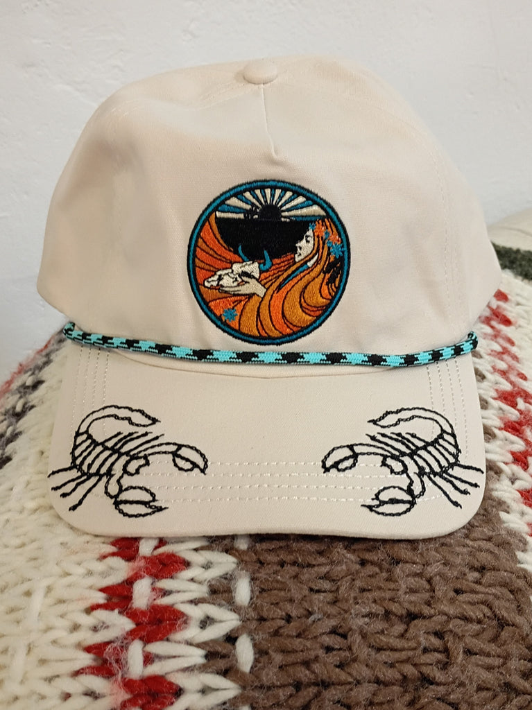 Desert Child Embriodered Canvas Hat