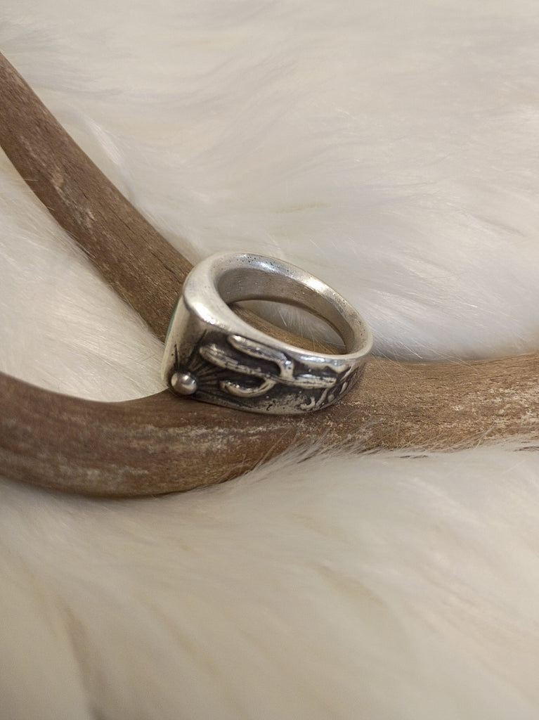 Malachite Saguaro Ring