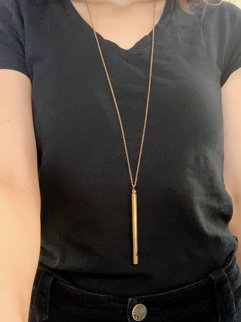 Long Whistle Necklace