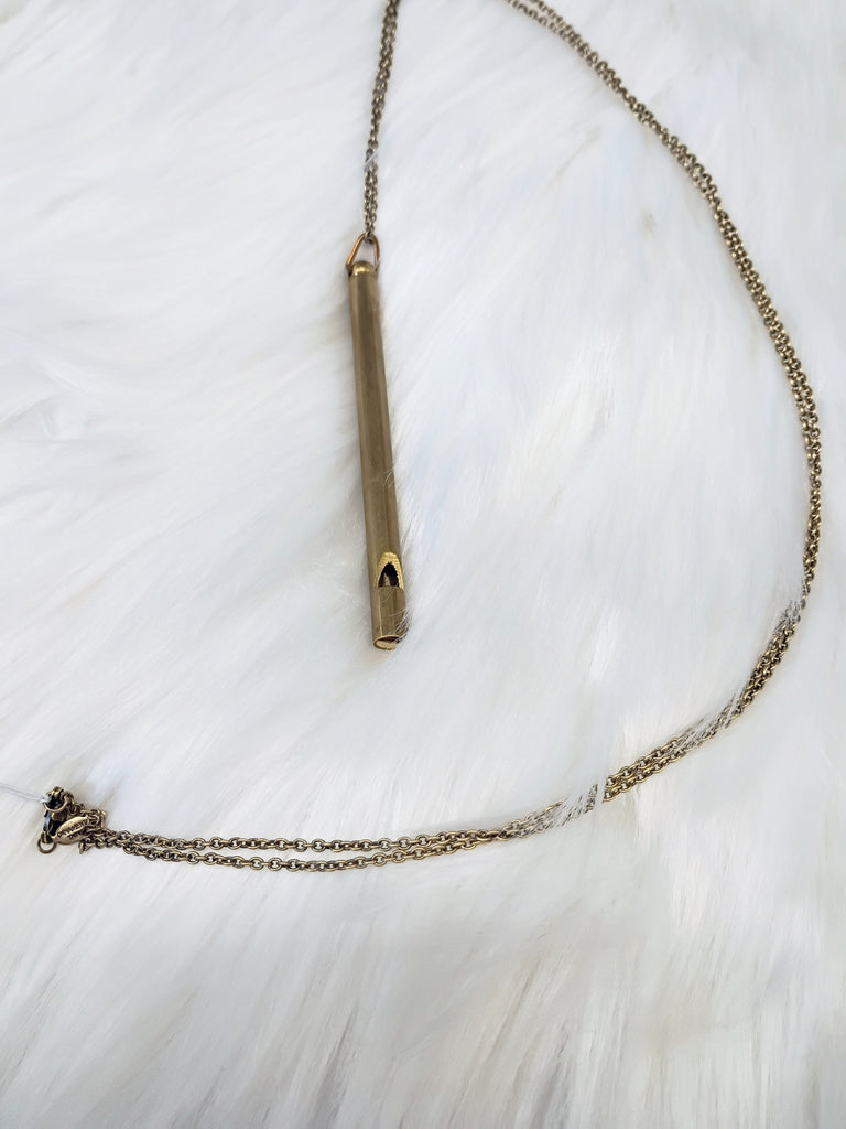 Long Whistle Necklace