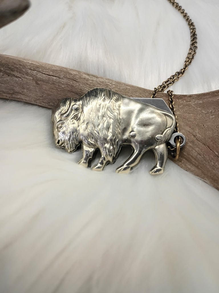 Buffalo Knife Necklace