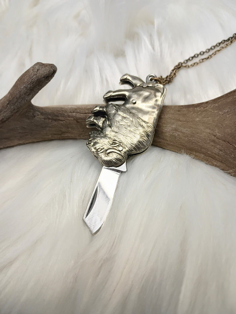 Buffalo Knife Necklace