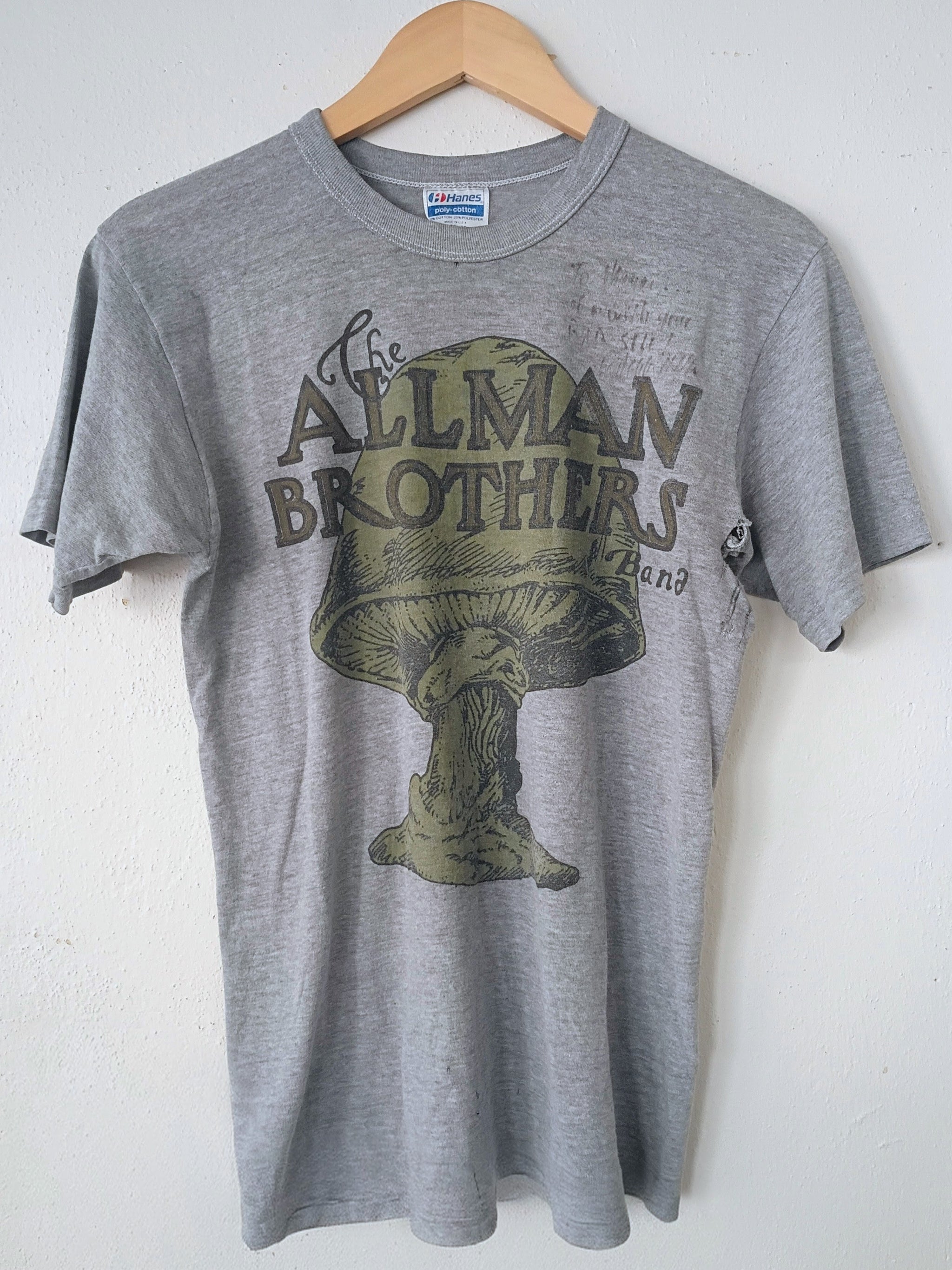 Gregg Allman 90s ライブT ツアーT anvil Lサイズ 90s Allman Brothers Band Tour Autographed Tee – Classic Rock Couture