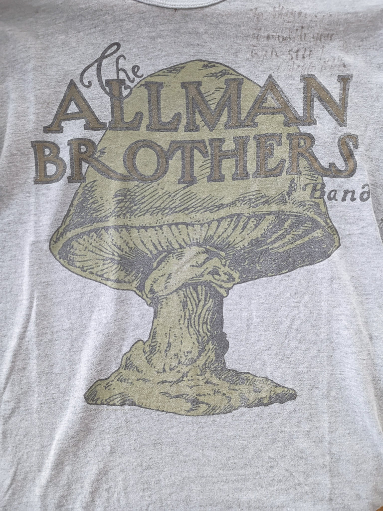 90s Allman Brothers Band Tour Autographed Tee – Classic Rock Couture