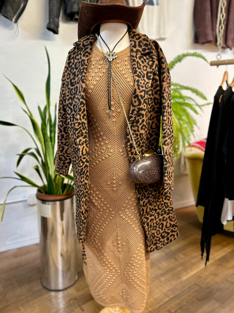 Animal Instinct Leopard Coat