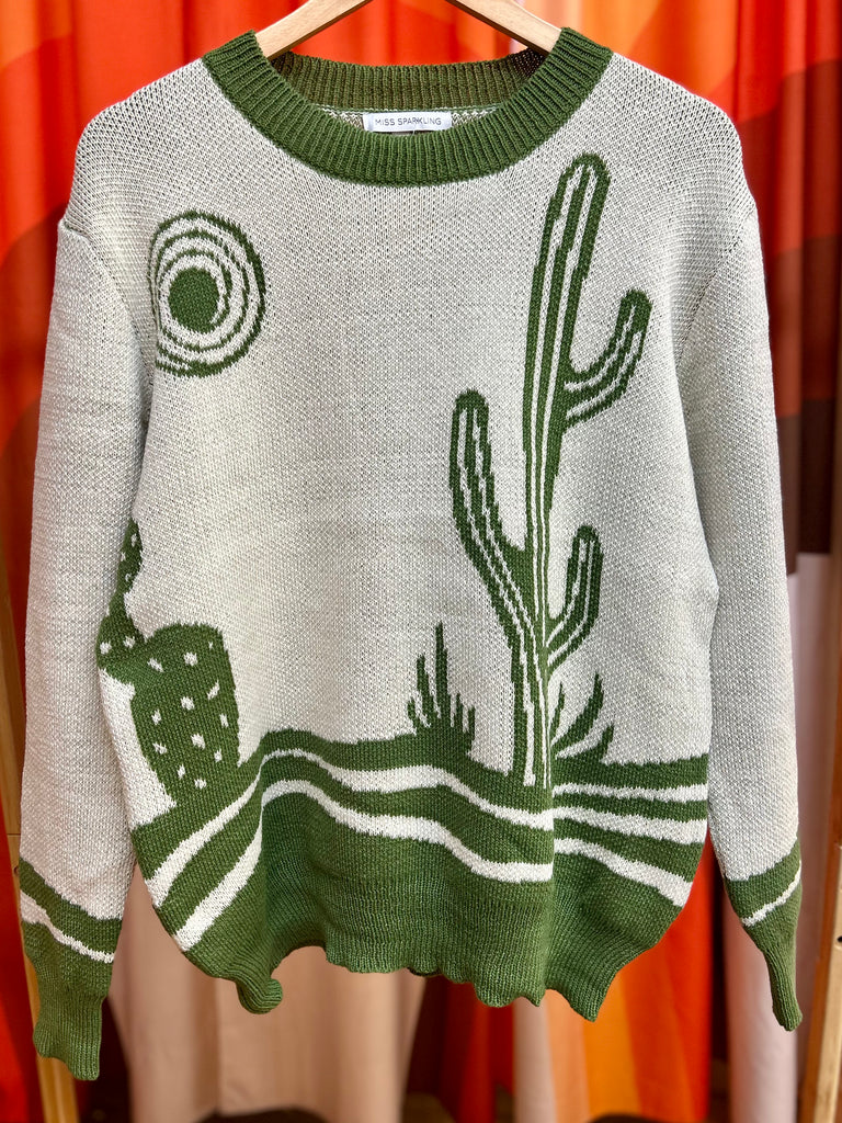 Desert Cactus Sweater