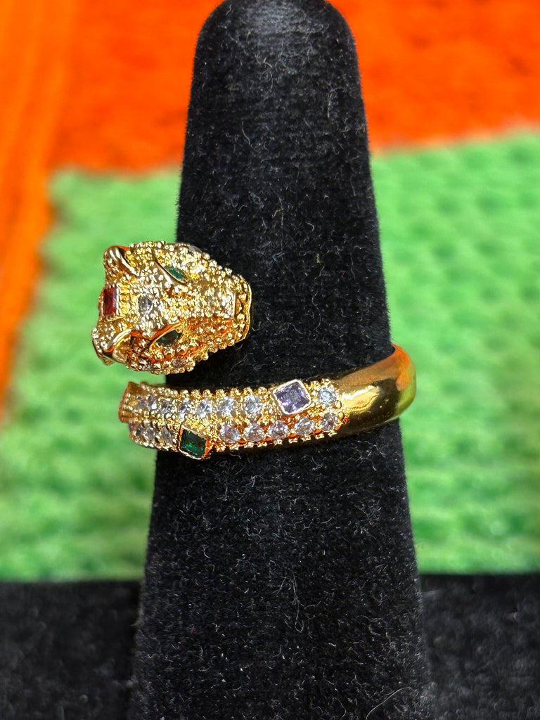Crystalline Cheetah Ring