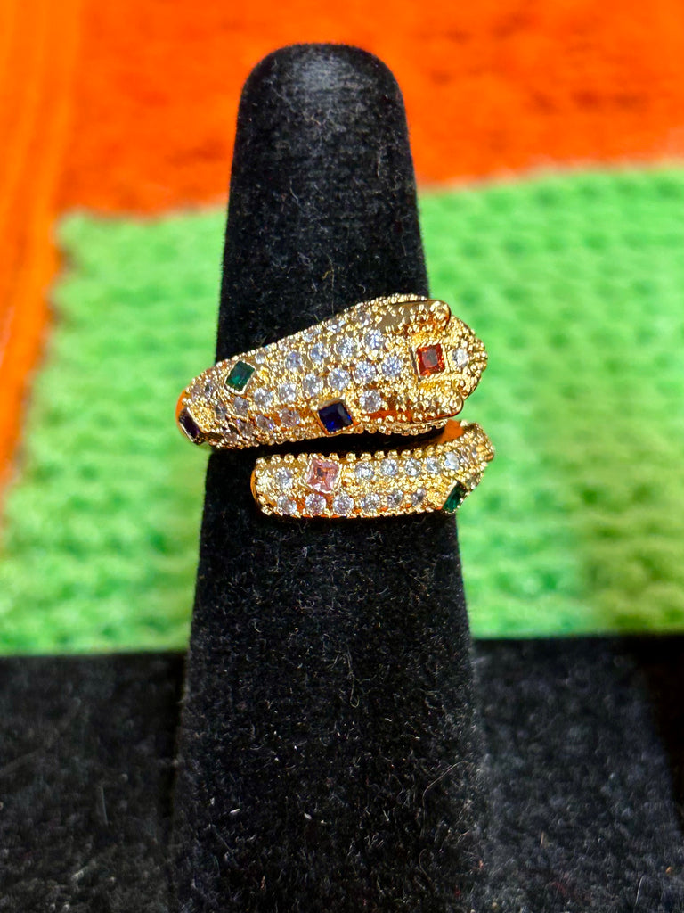 Crystalline Cheetah Ring