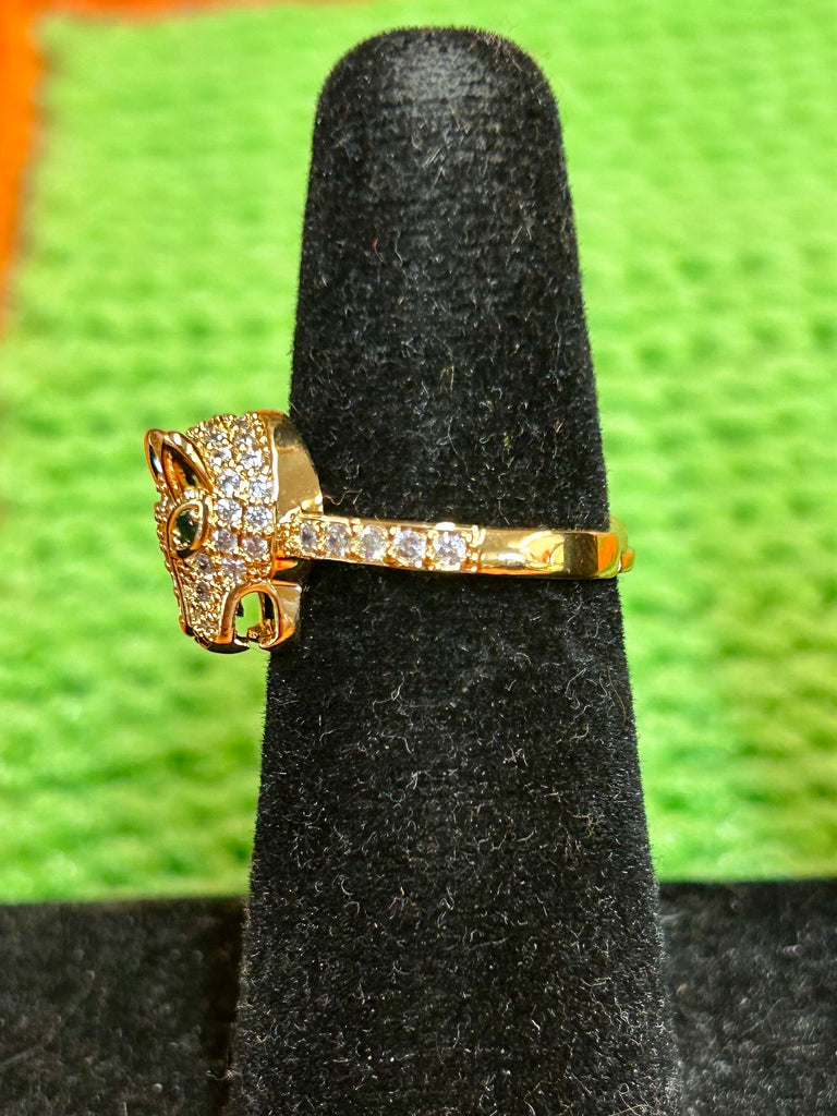 Posh Panther Ring