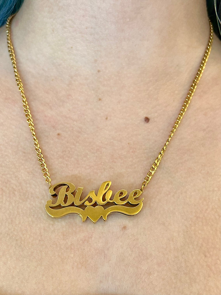 Bronze 3D Bisbee Necklace