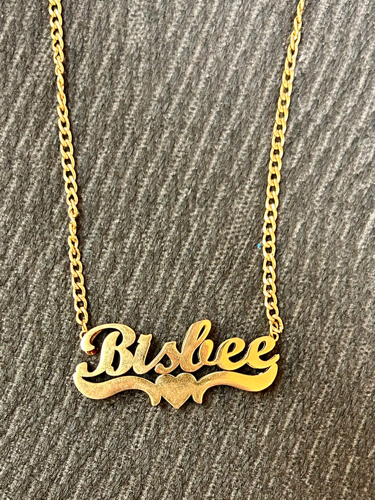 Bronze 3D Bisbee Necklace