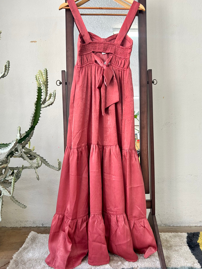 Rosy Daydream Maxi Dress