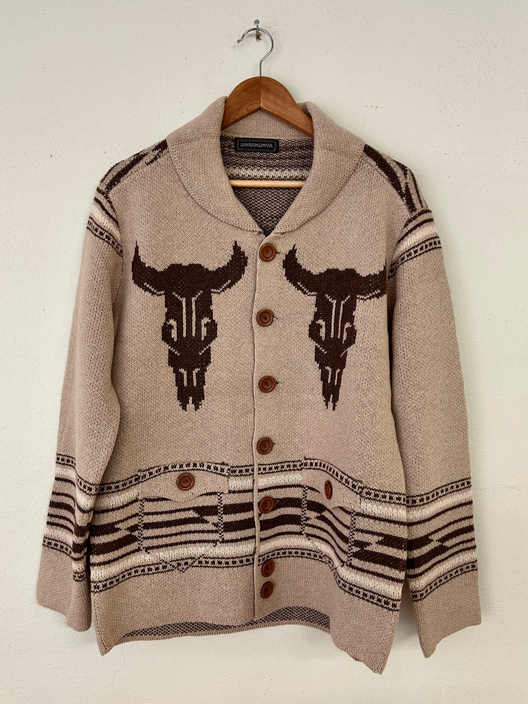 Western Rodeo Horse Knit Sweater