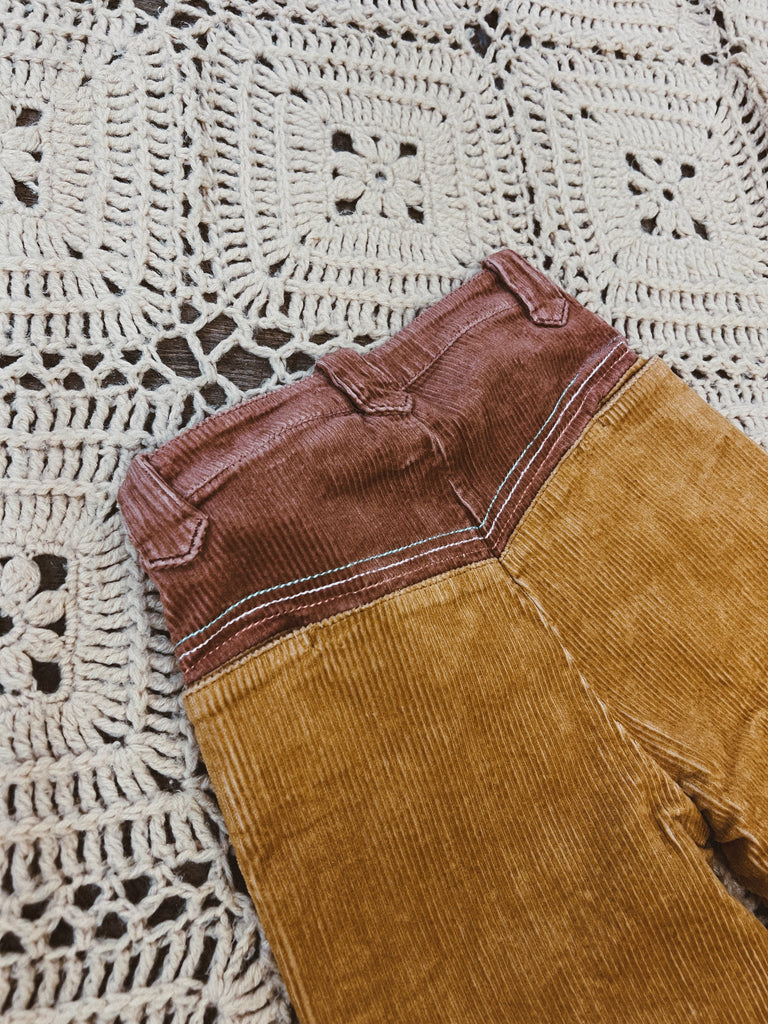 Cinnamon Girl Golden Cord Pants