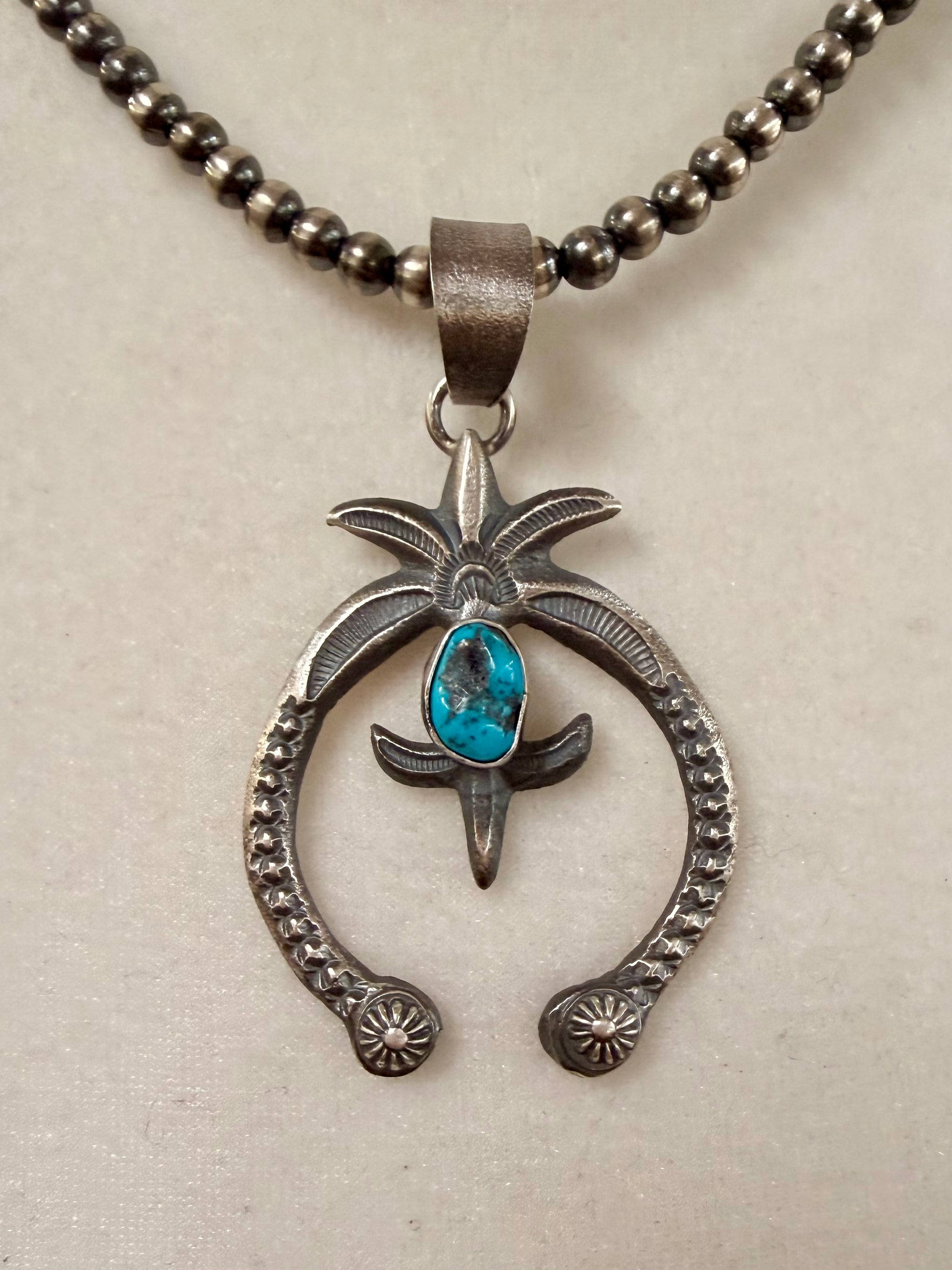 Native Turquoise Agave Naja Necklace – Classic Rock Couture