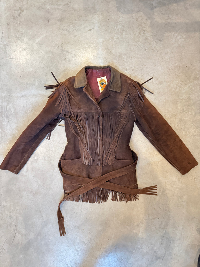 70s Fringe Suede Jacket