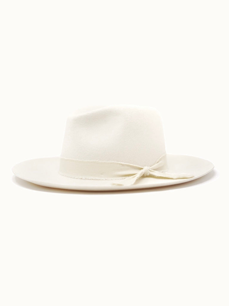 Kaia Ivory Felt Hat