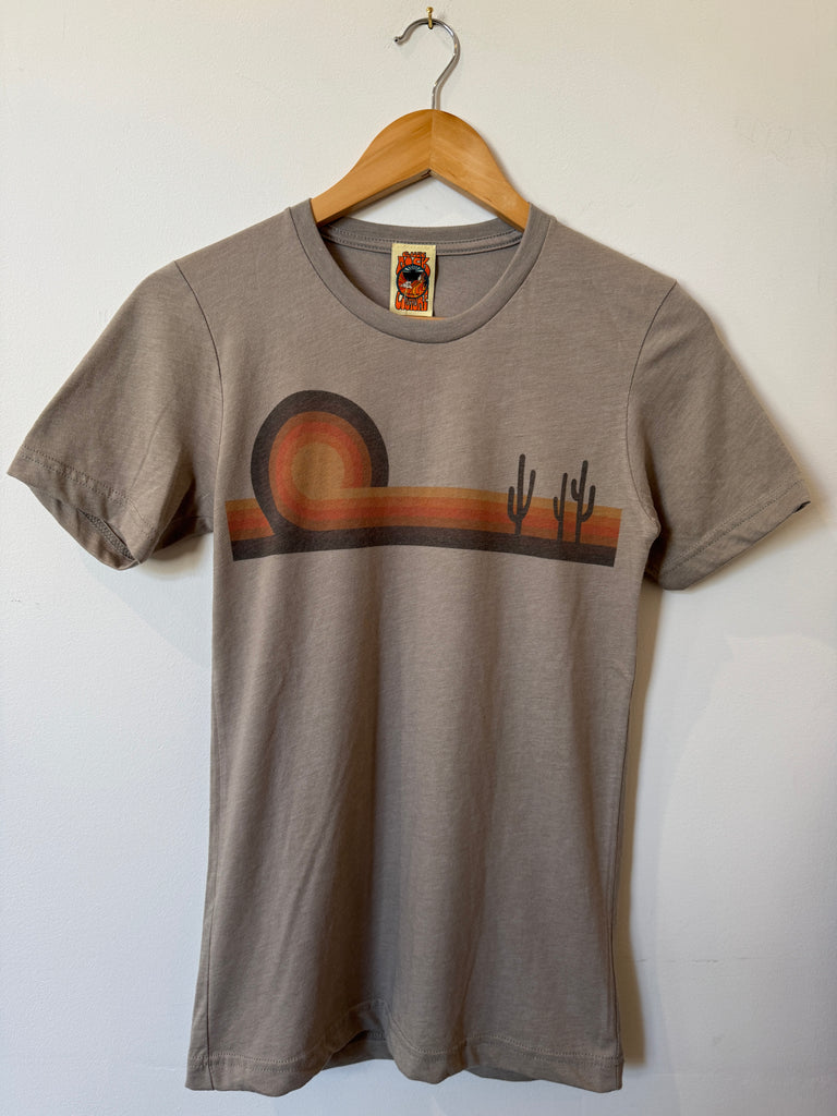 Stone Grey Desert Horizon Tee