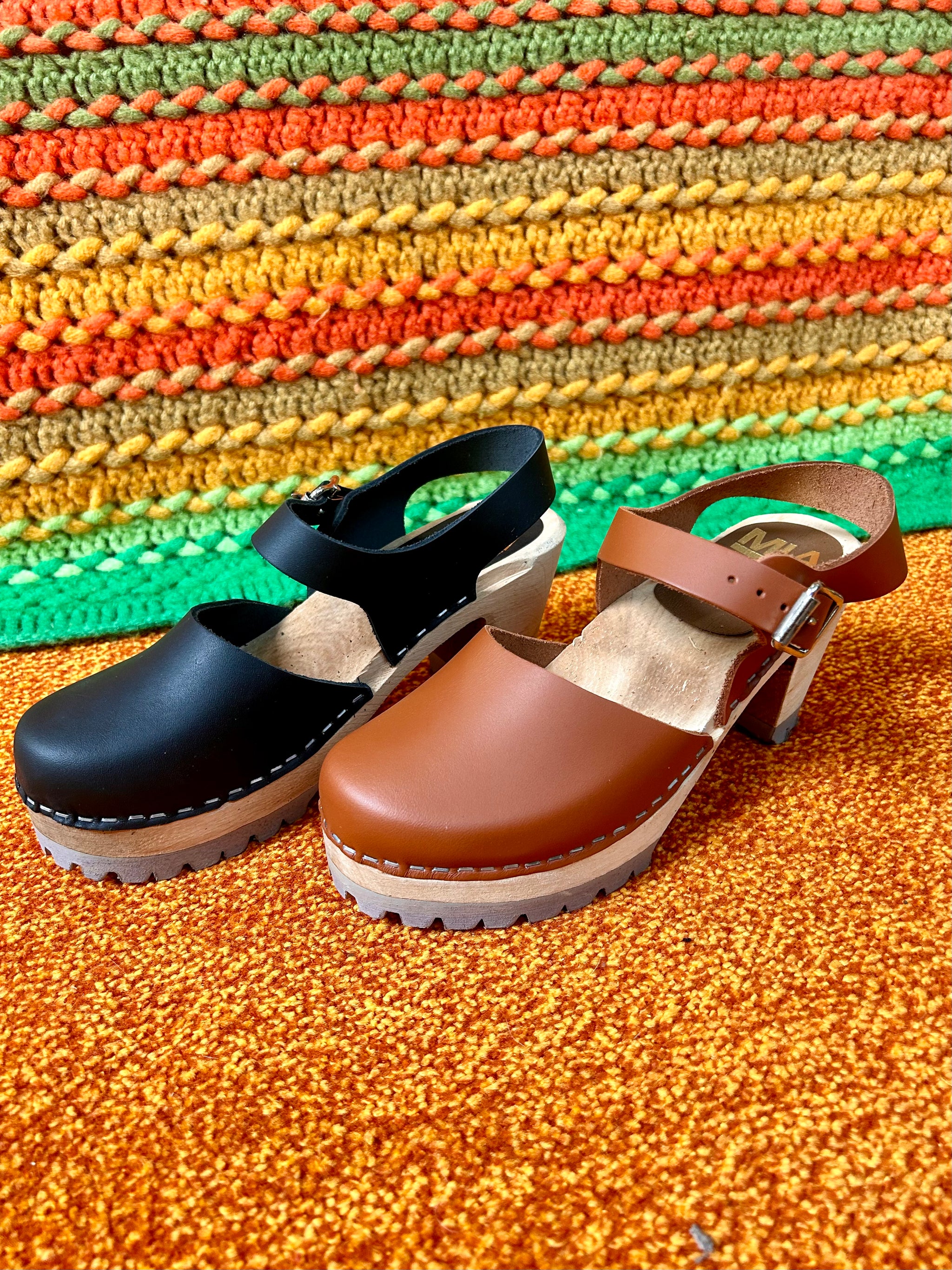 Vintage mia clogs hotsell