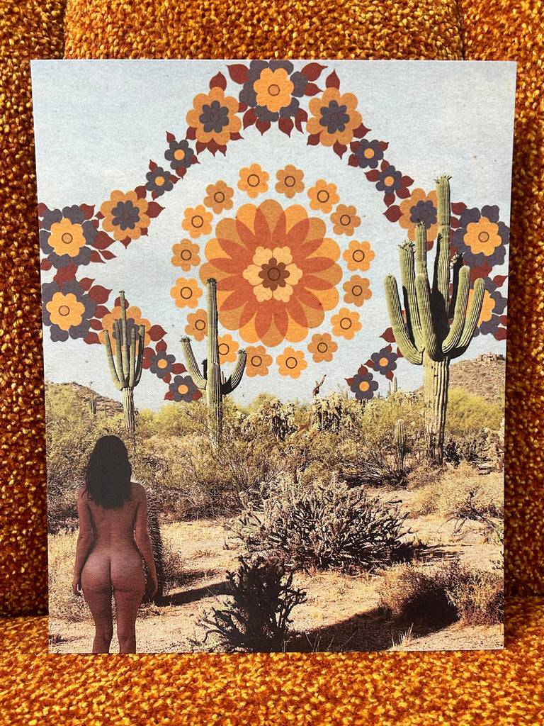 Trip Out Saguaro Print