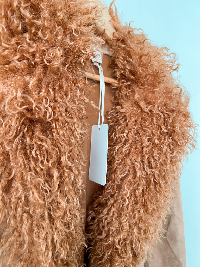 Faux Suede Penny Lane Coat