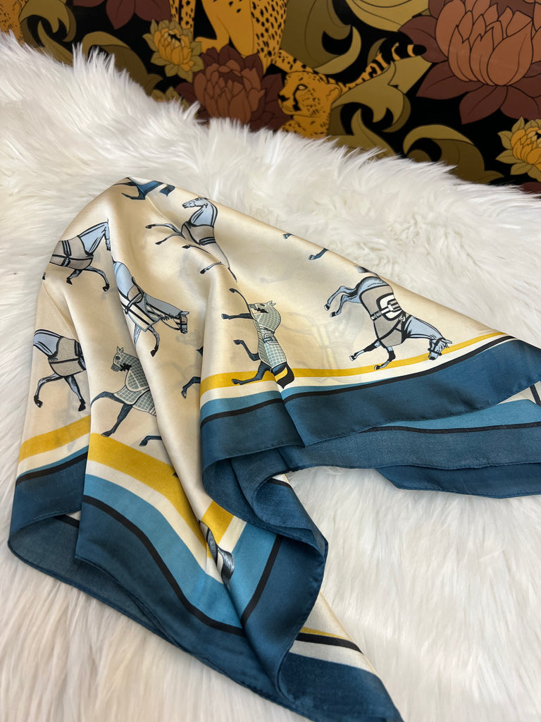 Silky Equestrian Scarf