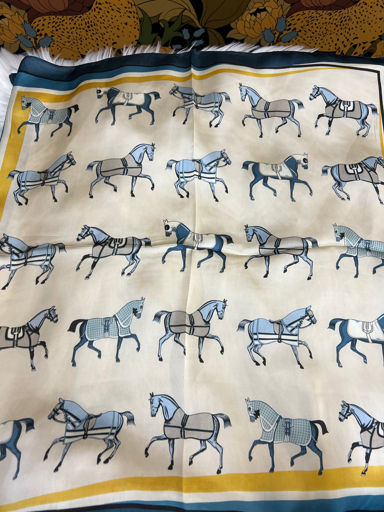Silky Equestrian Scarf