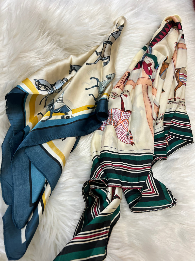 Silky Equestrian Scarf