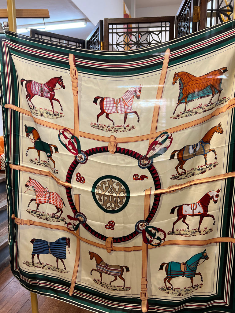 Silky Equestrian Scarf