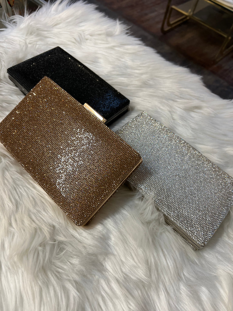 Rhinestone Evening Clutch Bag