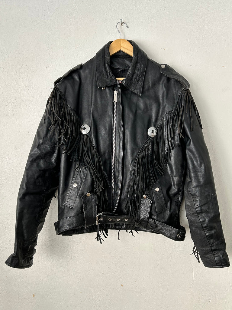 Campus Vintage Leather Jacket