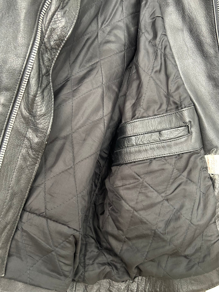 Campus Vintage Leather Jacket