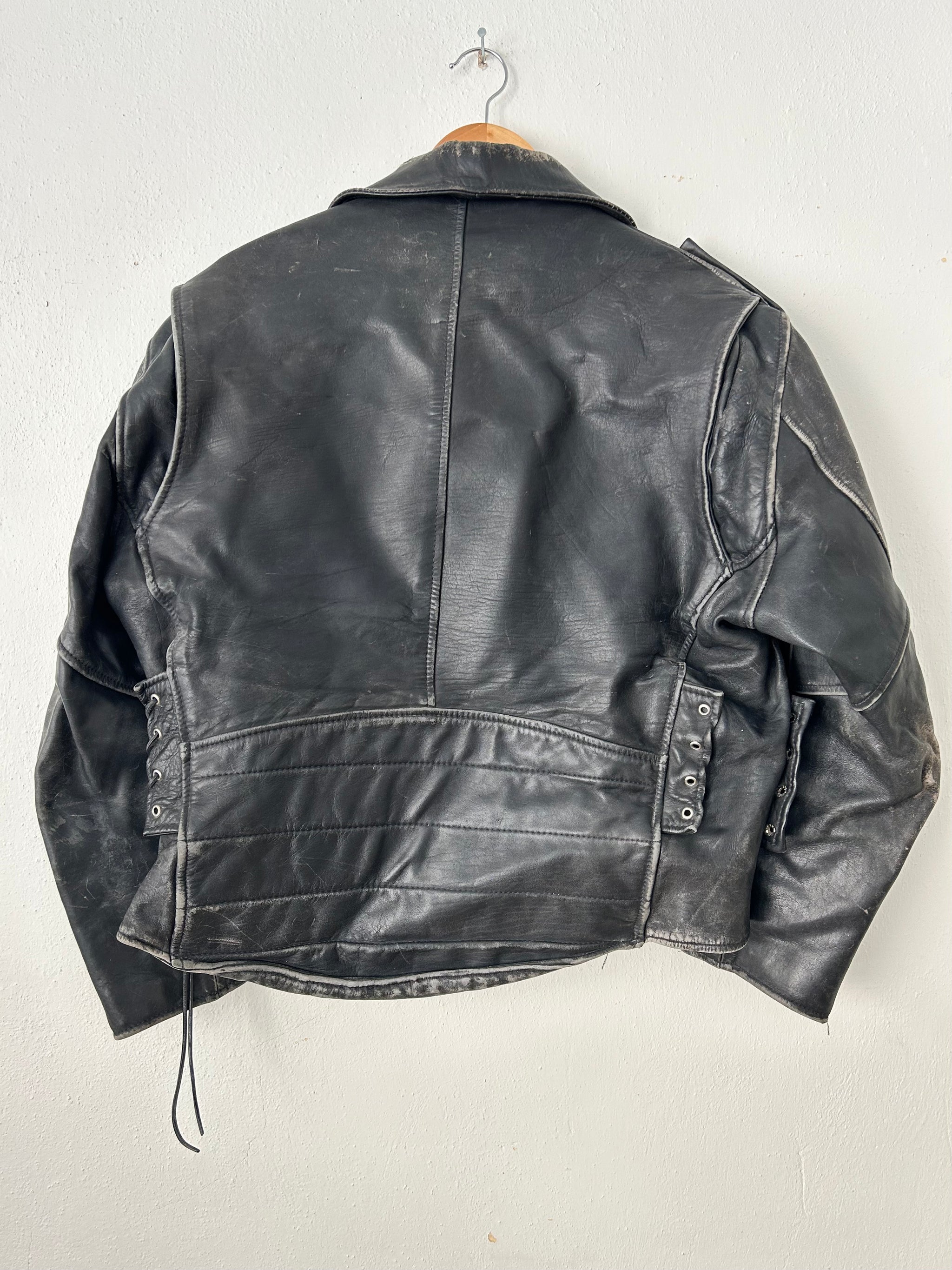 Rebel Riders Vintage Leather Jacket – Classic Rock Couture