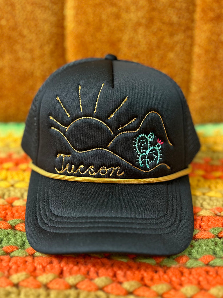 Tucson Sunrise Chainstitch Trucker Hat