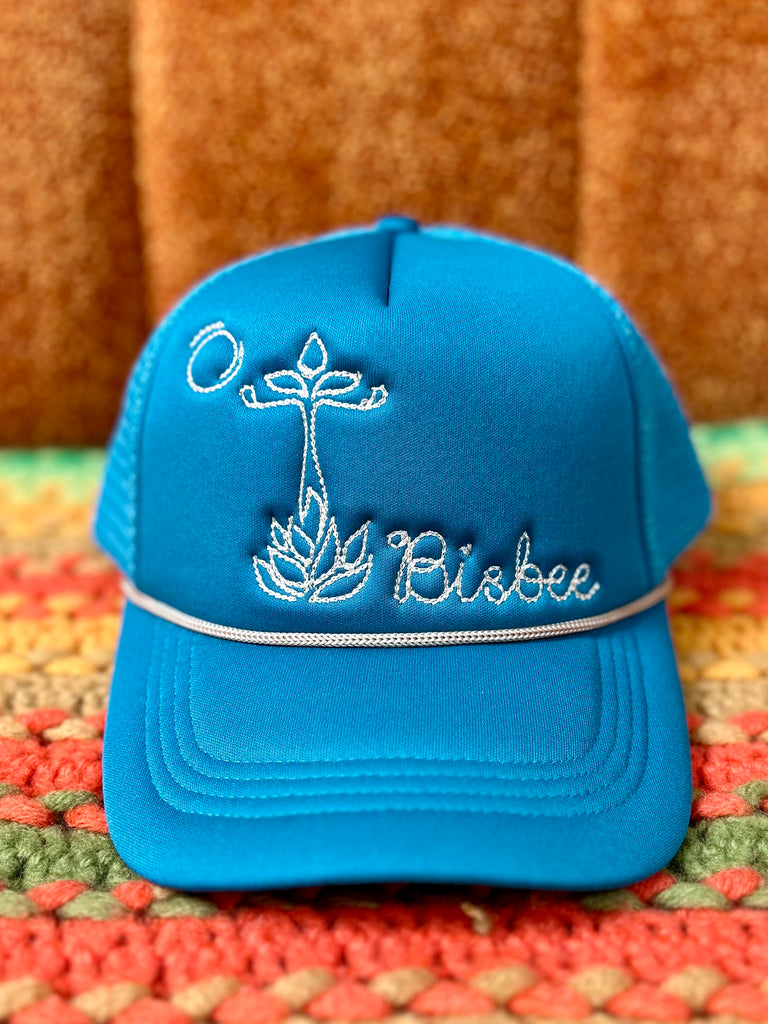 Bisbee Blue Trucker Hat