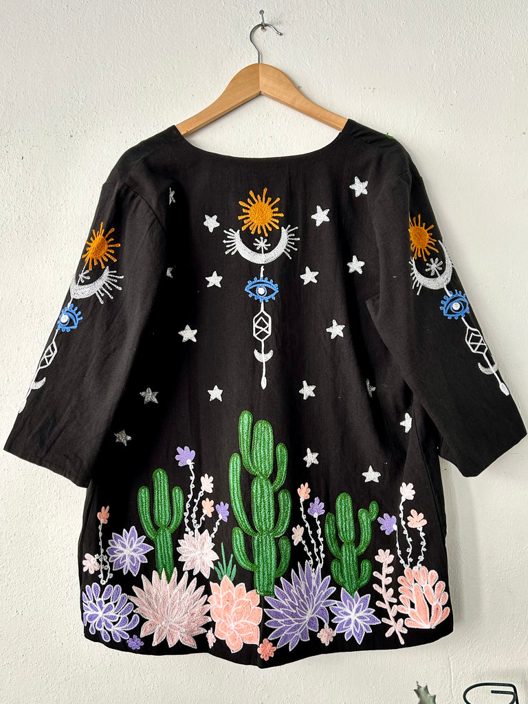 Third Eye Embroidered Kimono