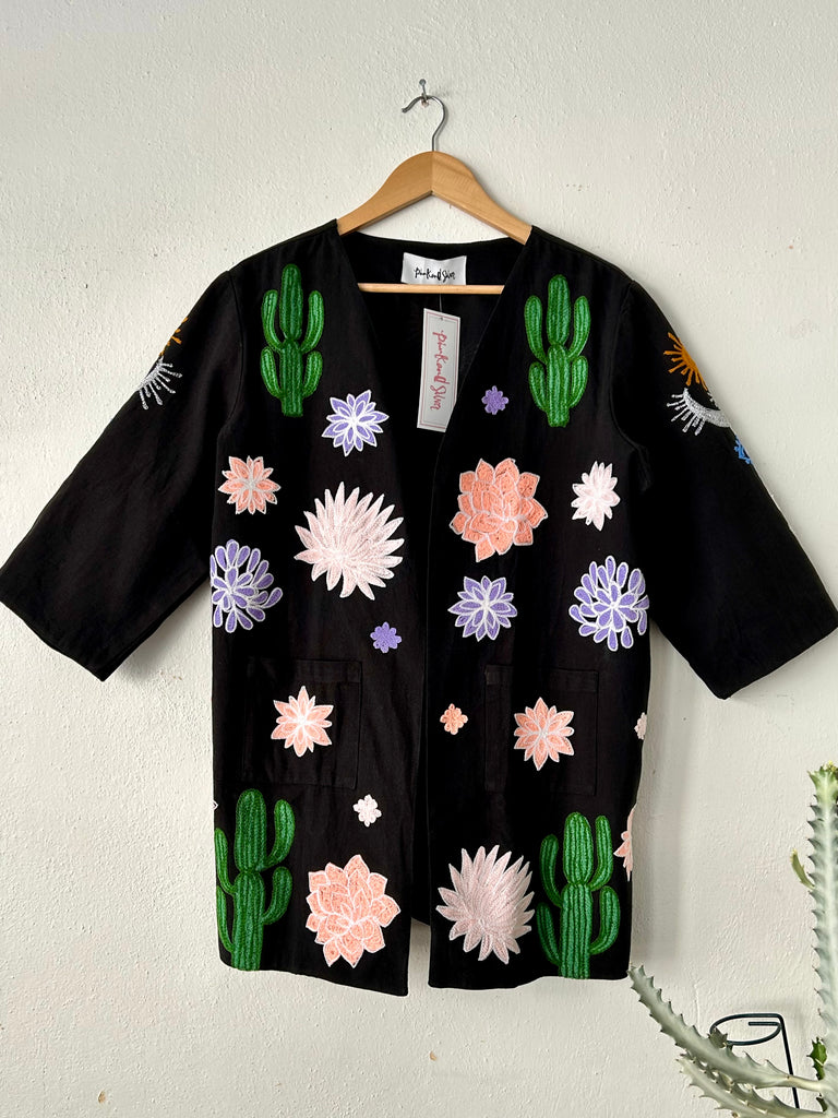 Third Eye Embroidered Kimono