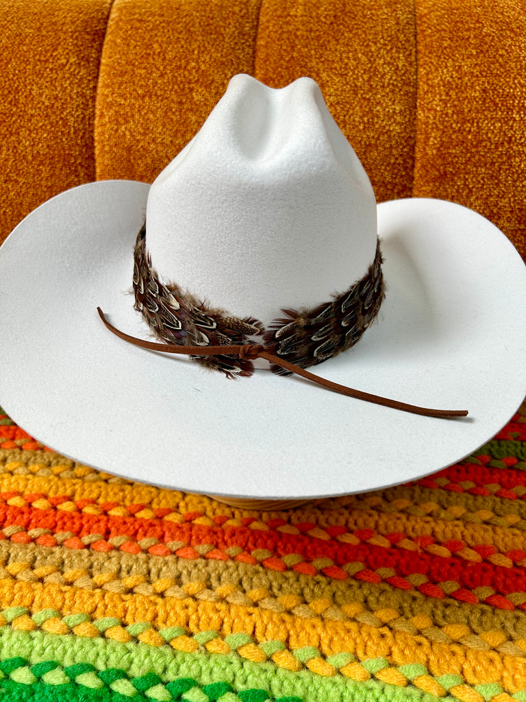 Chute Feather Hat Band