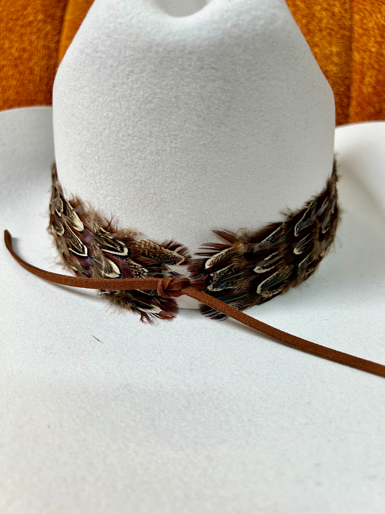 Chute Feather Hat Band