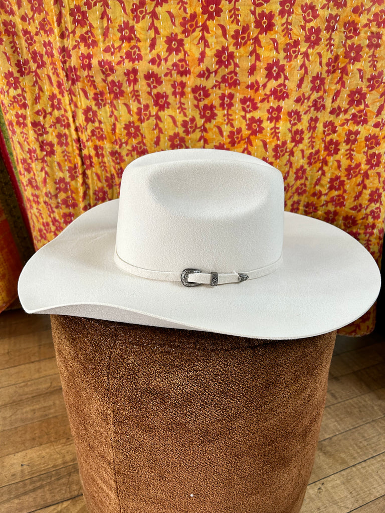 Cream Luzerne Western Hat