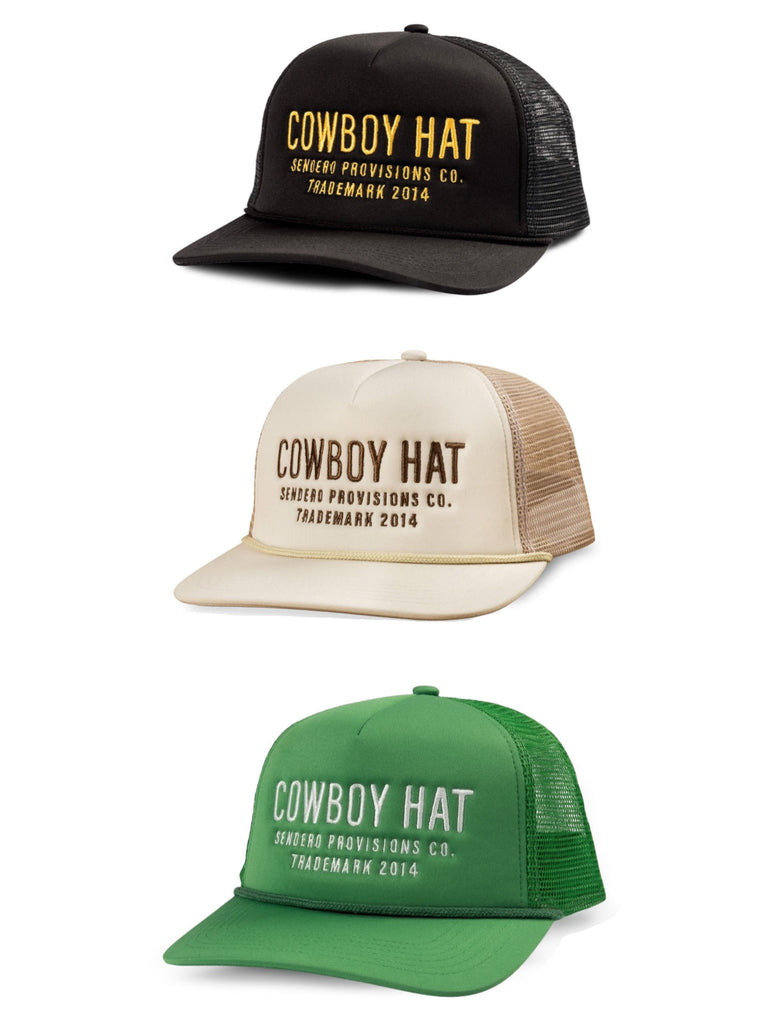 Cowboy Hat Trucker Hat