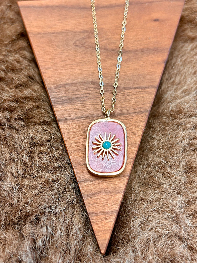 Yesterday Sun Necklace