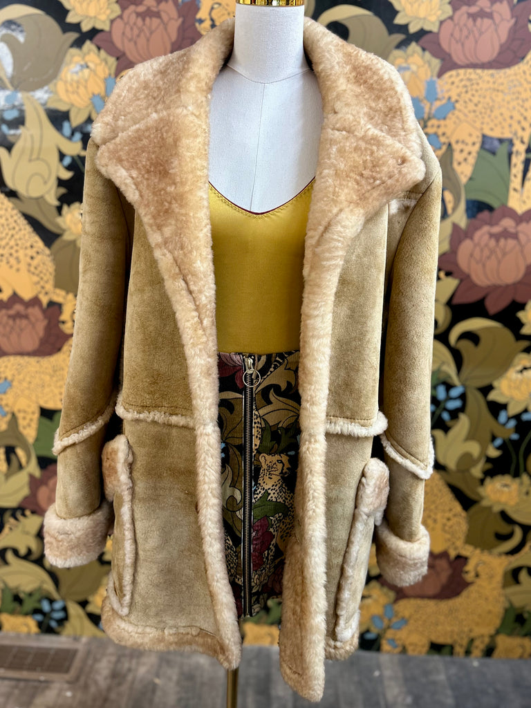 Vintage Shearling Coat