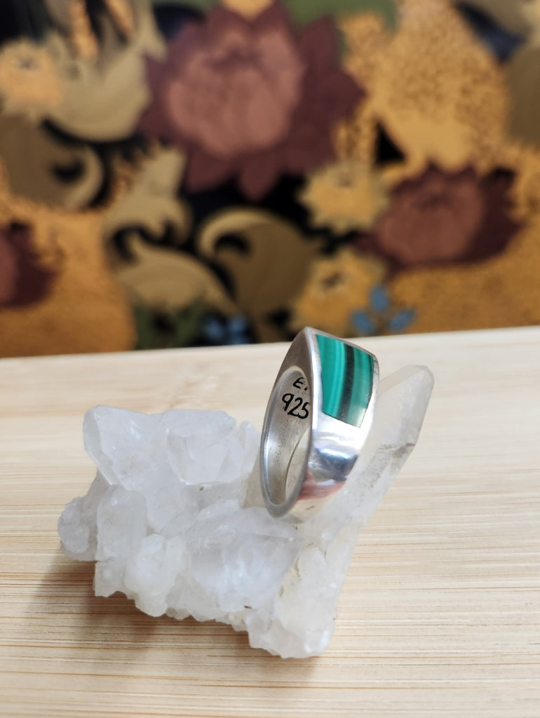 Saguaro Malachite Point Ring