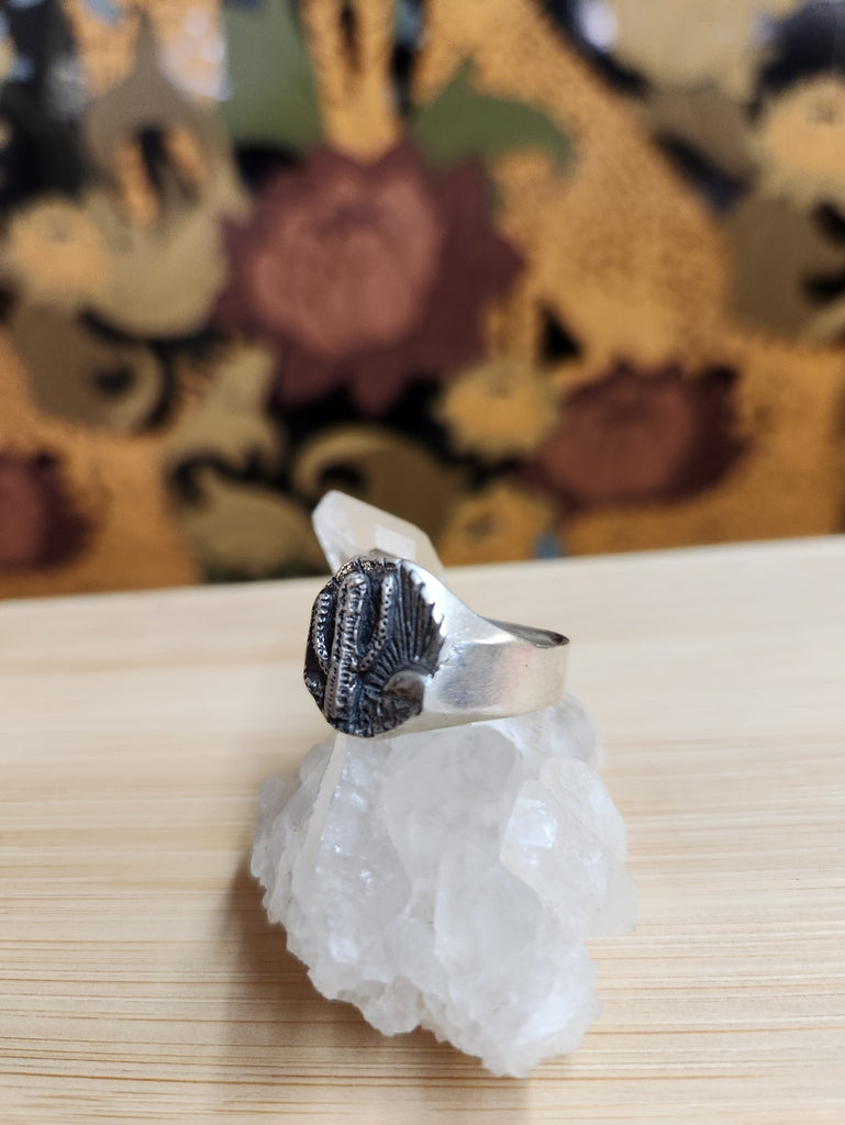 Saguaro Signet Ring